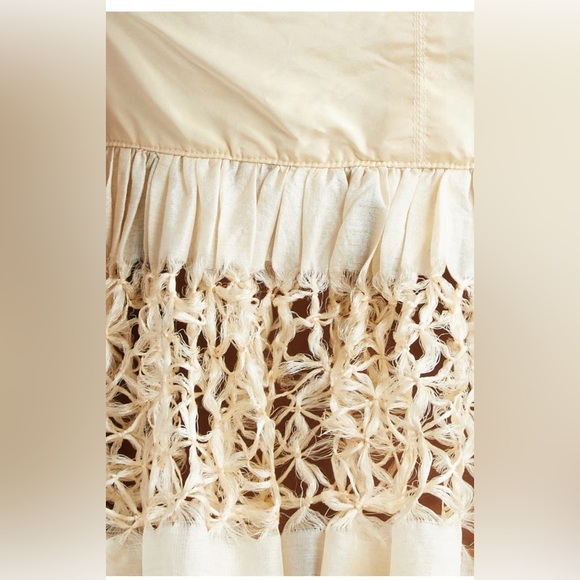 House of Amma Anancy Paneled Silk Maxi Dress - Sz 4 - Picture 6 of 15